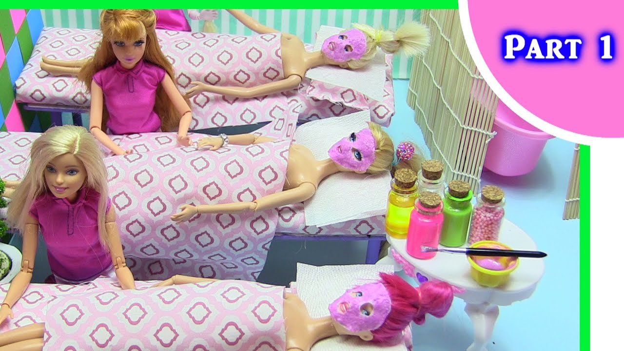 barbie spa massage