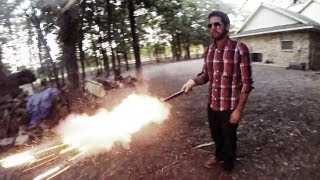 July 4th GoPro Matrix Bullet Time Effect with Fireworks (240fps)