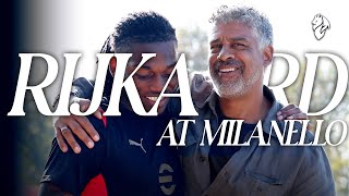 Frank Rijkaard back at Milanello