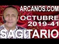 Video Horscopo Semanal SAGITARIO  del 6 al 12 Octubre 2019 (Semana 2019-41) (Lectura del Tarot)