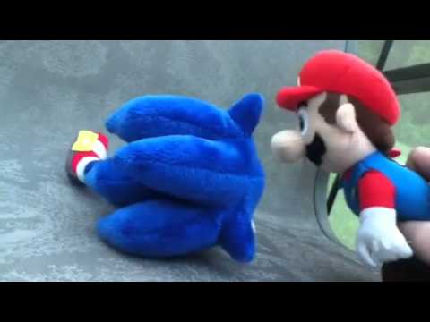 Mario and Sonic's plush adventures Sonic's injury - YouTube