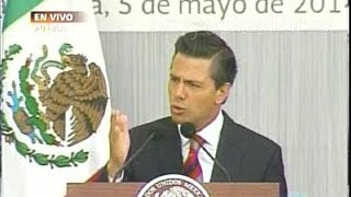 Peña Nieto Discurso Aniversario 5 de Mayo Batalla de Puebla 2014