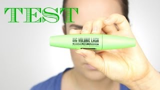 Pierwsze wrażenie + test na żywo - Eveline BIG VOLUME LASH natural bio formula - recenzja