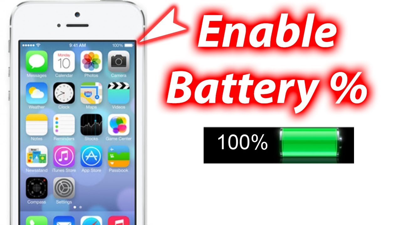 battery percentage ios 16 iphone mini