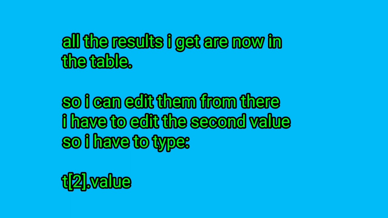 Value Script