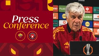 🟨? LIVE🟥?? LA CONFERENZA STAMPA DI GASPERINI E CRISTANTE ALLA VIGILIA DI ROMA-MIDTJYLLAND