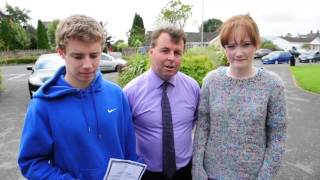 Leaving Cert reaction from Blackwater Community School