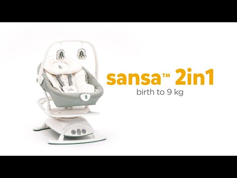 video Joie Sansa 2-in-1 Baby Swing & Rocker