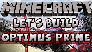 Minecraft Let's Build - Transformers Optimus Prime