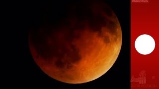 "Lune rousse" : timelapse de l'éclipse lunaire totale du 15 avril