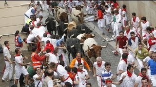 PENÚLTIMO ENCIERRO San Fermin 2013 | Toros ganadería Fuente Ymbro | 13/7/2013