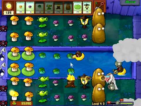 Plants Vs Zombies - Stage 4-2