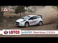 Test Robert Kubica | M-Sport | Ford Fiesta WRC | Pre Rally México 2014 [passats de canto]