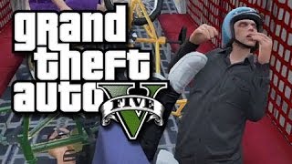 GTA 5 Online Multiplayer Funny Moments!  (Crazy Bike Plane, Sportsball, Fails, and More!!)