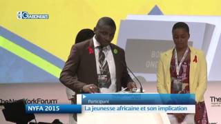 NYFA 2015 : La jeunesse africaine et son implication