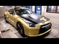 Nissan GT-R Switzer P800 - Dyno run with backfire!