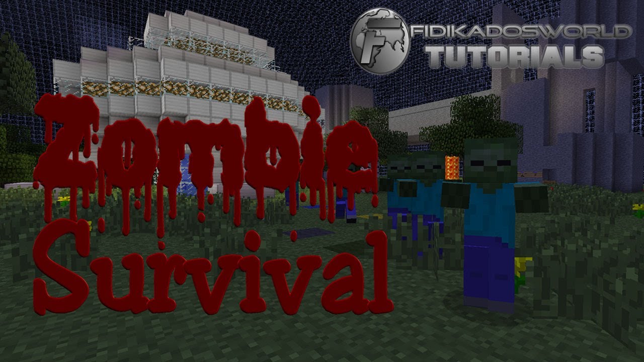 ZOMBIE SURVIVAL - Minecraft Bukkit PLUGINS 1.3 - Befehle #1/2 [Erste ...