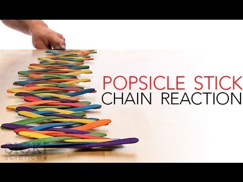 Popsicle Stick Chain Reaction - Sick Science! #144 - YouTube
