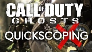 O fim do QUICK-SCOPE!? - Snipers no COD Ghosts - Gameplay