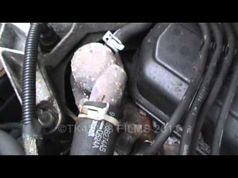 Fiesta Ka Endura E thermostat housing leaks YouTube