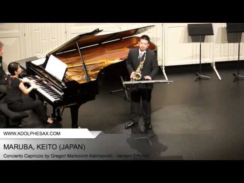 Dinant 2014 - Maruba, Keito - Concerto Capriccio by Gregori Markovich Kalinkovich