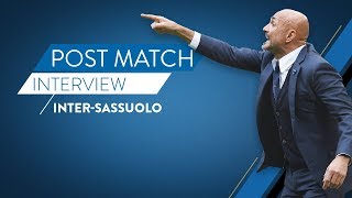 INTER-SASSUOLO | Luciano Spalletti interview | Post-match reaction