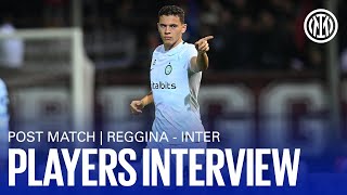 REGGINA 0-2 INTER | PLAYERS EXCLUSIVE INTERVIEW 🎙️⚫🔵??