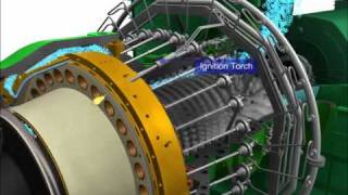 gas turbine power plant.mp4