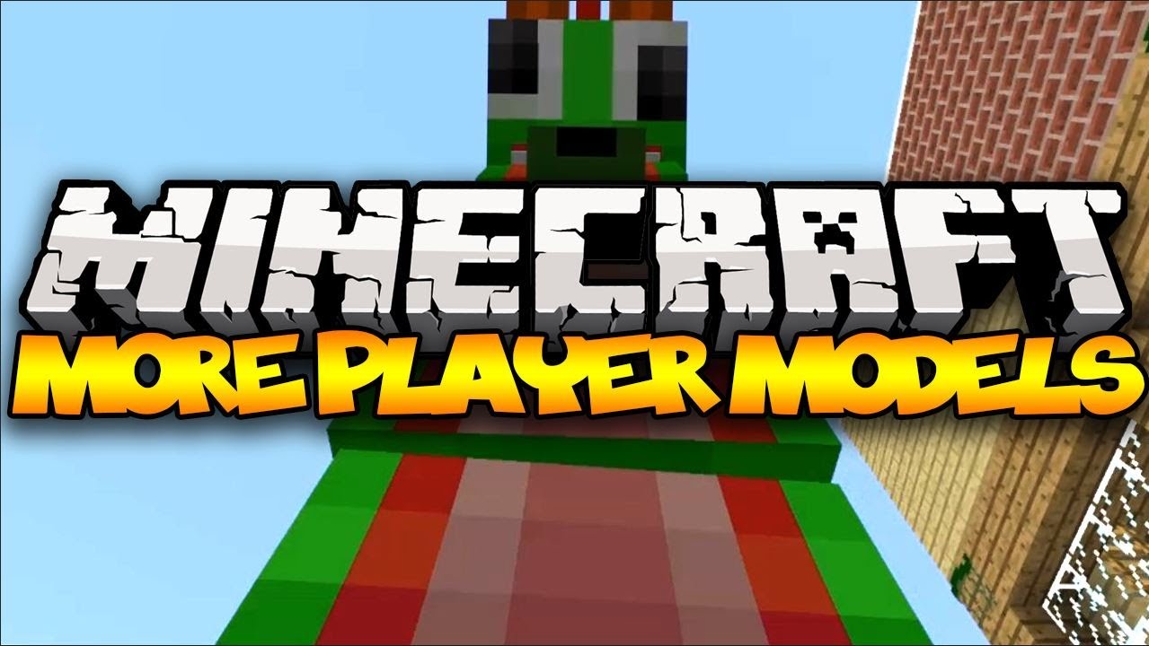 minecraft more player models mod 1.6.4