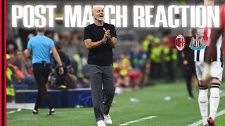 AC Milan - Newcastle | Pioli and Giroud | Post-match reactions