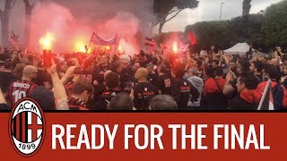 TIM Cup Final: AC Milan fans are ready to support the boys!