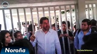 Director del Tec de Orizaba cierra sus puertas a Fernández Noroña. - @FernandezNorona