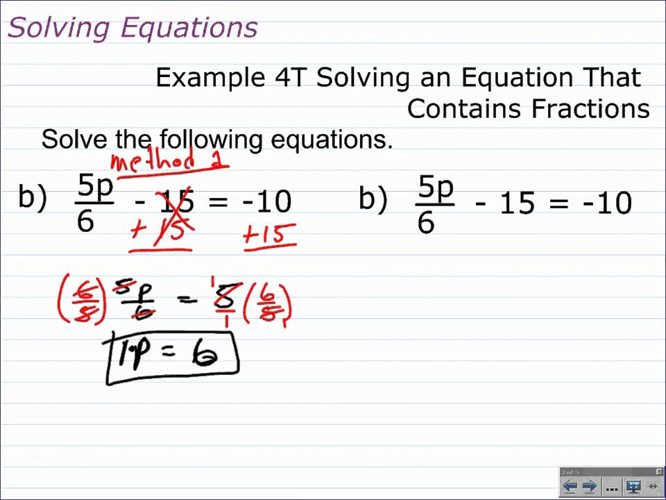 How to Solve Multi-Step Equations with Fractions and Decimals | Algebra