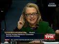 Hillary Clinton Erupts At Ron Johnson Over Benghazi Attack