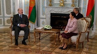 Лукашенко рассчитывает на развитие торгово-экономического сотрудничества Беларуси с Лаосом