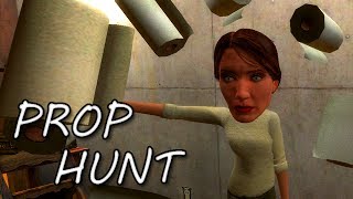 PAPER TOWEL PROTECTION! (Garry's Mod Prop Hunt)