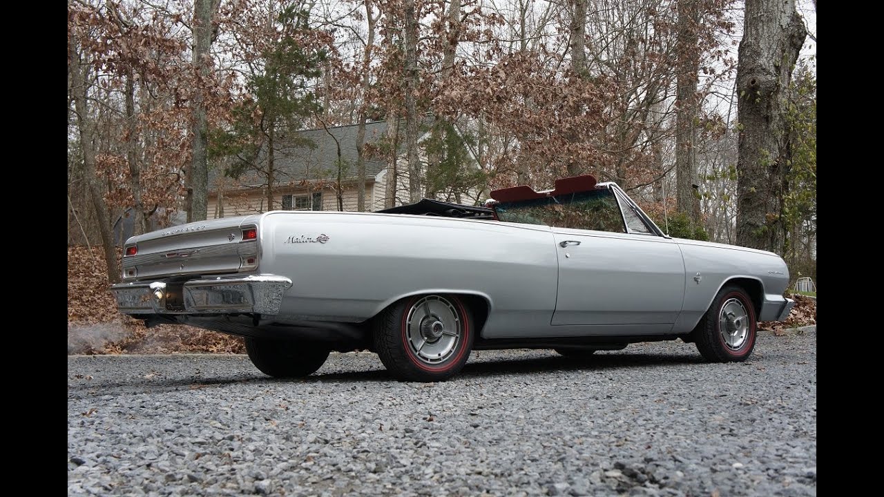 1964 Chevelle SS Convertible For Sale~454~Silver/Red~Just Restored ...