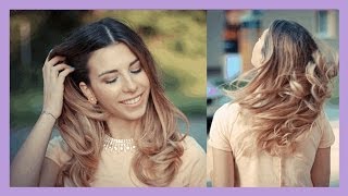 Große voluminöse Locken mit dem Remington Big Style Warmluftstyler