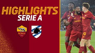 Roma 3-0 Sampdoria | Serie A Highlights 2022-23