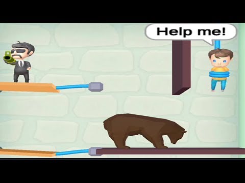 Rescue Cut Rope Puzzle SHORT LIFE levels 67 to 100 and fails