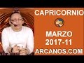 Video Horscopo Semanal CAPRICORNIO  del 12 al 18 Marzo 2017 (Semana 2017-11) (Lectura del Tarot)
