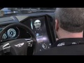 Texas Instruments demo of QNX technology concept car