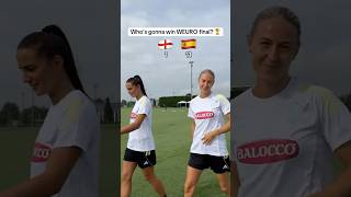 Who’s lifting the trophy tonight? 🏴󠁧󠁢󠁥󠁮󠁧󠁿🇪🇸????????? #weuro2025 #womensfootball #juventus #women