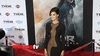 Jaimie Alexander MOST Revealing Dress "Thor: The Dark World" Los Angeles Premiere - SIF