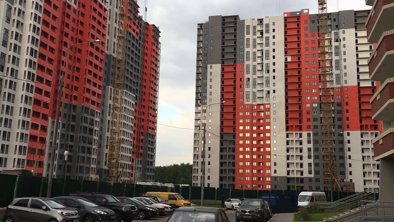 Бутово парк 2б - корпуса 12.1 и 12.2 (02.06.2016) - vplayhq..