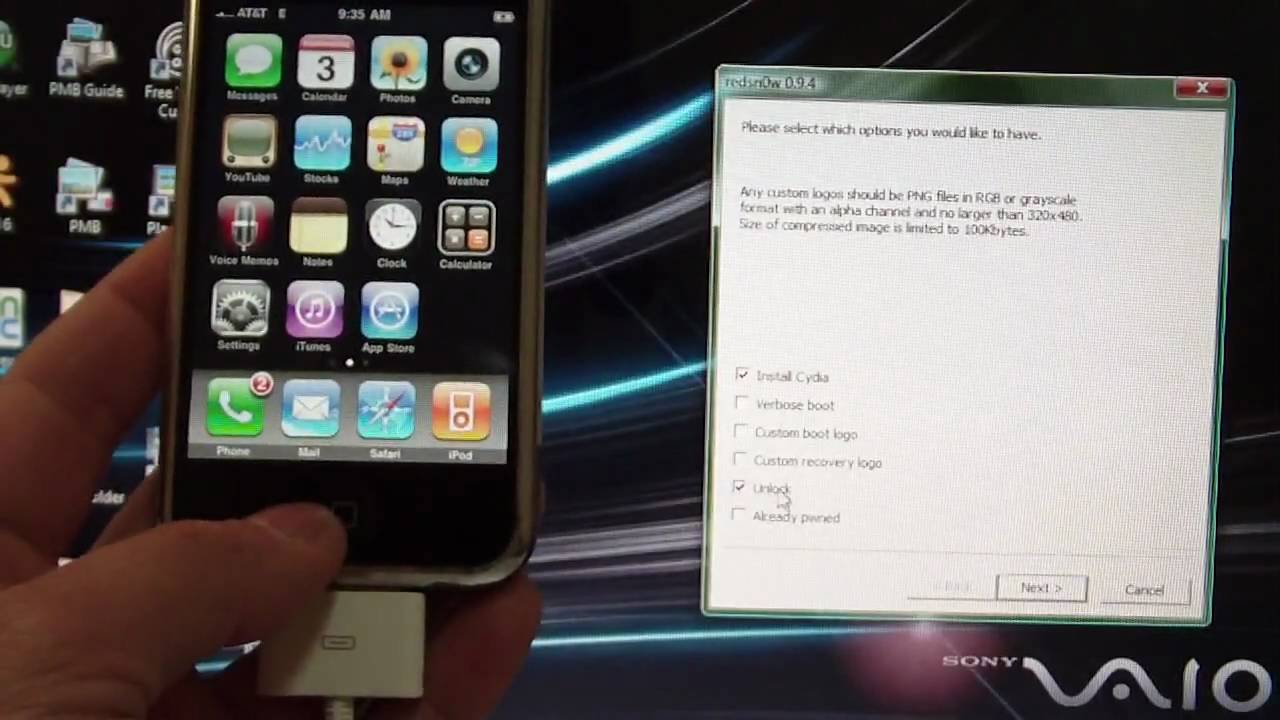 ... Iphone 2g, 3g & Ipod Touch 1st gen and 2nd gen with Redsnow - YouTube