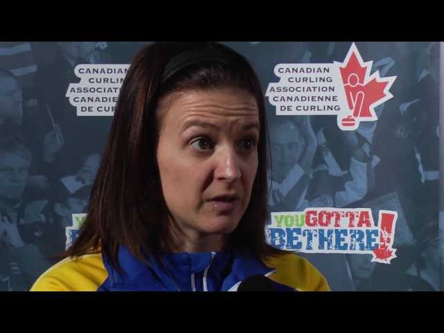 2012 Scotties Tournament of Hearts Final Media Scrum
