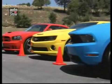 Chevrolet camaro vs ford mustang youtube #10