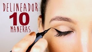 10 ideas para DELINEAR TUS OJOS!