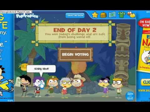 Poptropica Reality TV Island and Cheats - YouTube